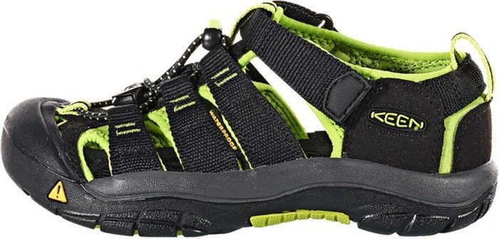Keen Newport H2 Toddler black/lime green (Junior)
