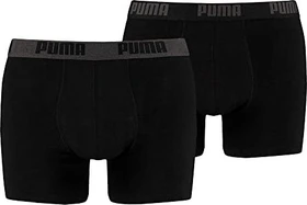 Puma Basic 2er Boxer Briefs schwarz (Herren)