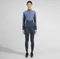 Odlo The Run Easy Warm Hybrid Funktionsjacke india ink/folkstone gray (Damen) Vorschaubild