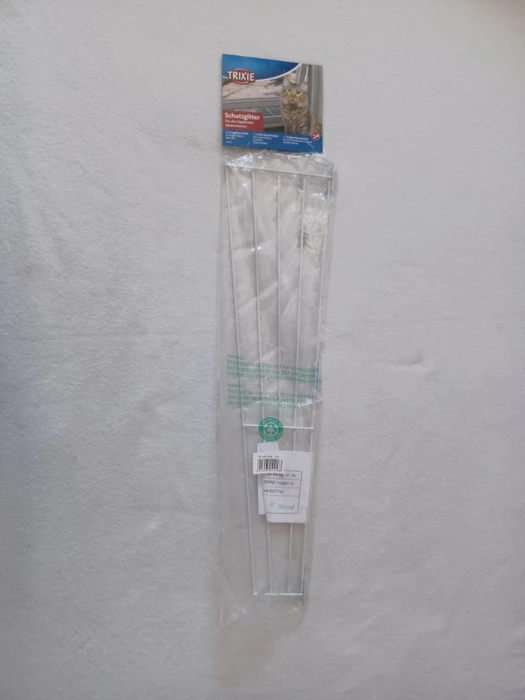 Trixie Schutzgitter für Fenster, 62 x 16 x 7cm, weiß