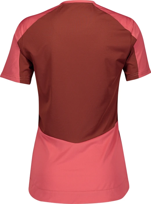 Scott Trail Flow Pro Trikot kurzarm brick red/rust red (Damen)