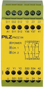 Pilz PNOZ X4 230VAC 3n/o 1n/c