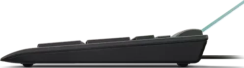 Lenovo Smartcard Wired Keyboard II, schwarz, USB, BE/UK