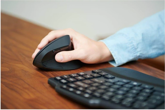 Kensington Pro Fit Ergo MY360 EQ Wireless Mouse, schwarz, USB/Bluetooth