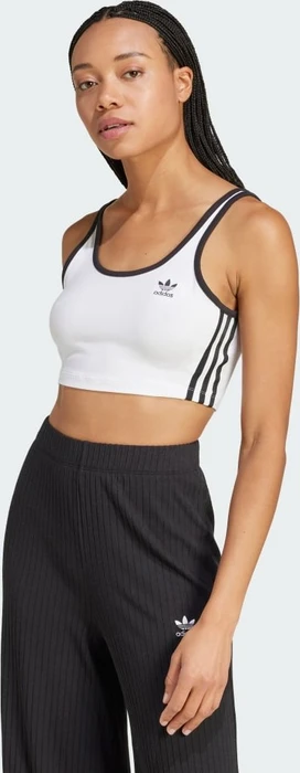 adidas Adicolor 3-Streifen Bustier weiß/schwarz (Damen)
