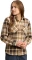 Black Diamond Project Heavy Flannel Hemd langarm bark brown/off white plaid (Damen) Vorschaubild