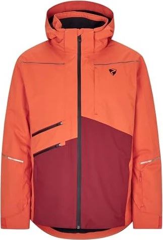 Ziener Toaca Skijacke burnt orange (Herren)