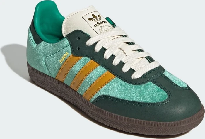 adidas Samba OG court green/preloved yellow/collegiate green