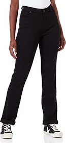 7 For All Mankind Kimmie Straight B(Air) Eco Rinsed Jeans schwarz (Damen)