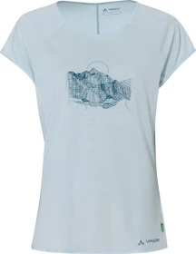 Vaude Tekoa II Funktionsshirt kurzarm summer blue (Damen)