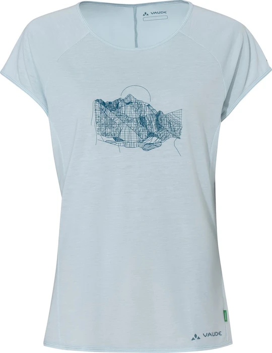 Vaude Tekoa II Funktionsshirt kurzarm summer blue (Damen)