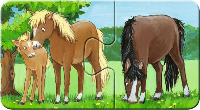 Ravensburger Puzzle Tierfamilien auf dem Bauernhof