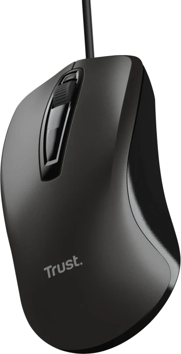 Trust Wired Optical Mouse schwarz, USB