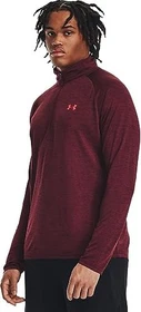 Under Armour Tech 2.0 Half Zip Funktionsshirt langarm dark maroon (Herren)