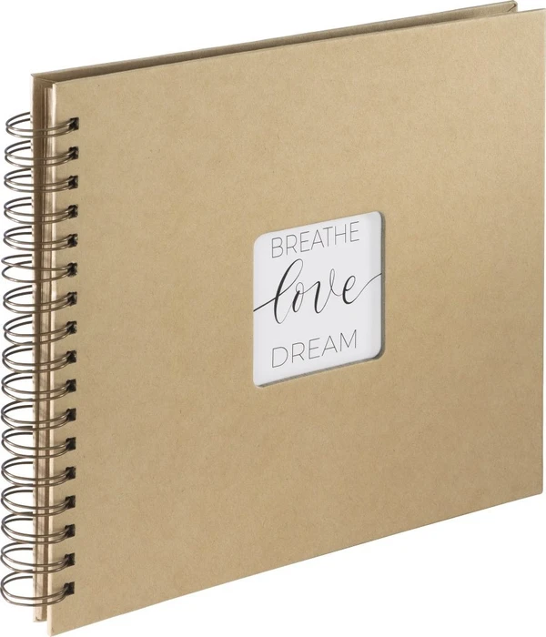 Hama Spiralalbum Craft 28x24 80 Seiten braun