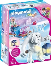 playmobil Magic Schneetroll mit Schlitten
