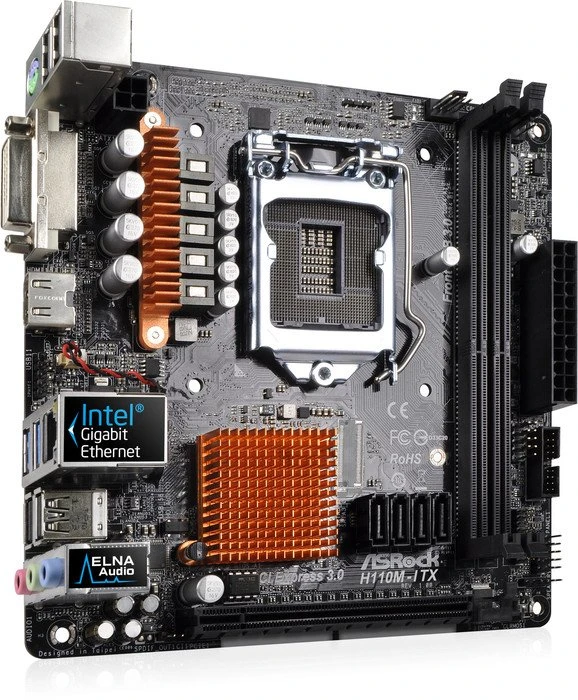 ASRock H110M-ITX (Intel 1151)