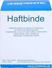 Medenta Haftbinde elastisch, 10cm x 20m, 1 Stück