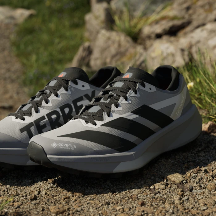 adidas Terrex Agravic GTX 2 grey three/core black/semi impact orange (Herren)