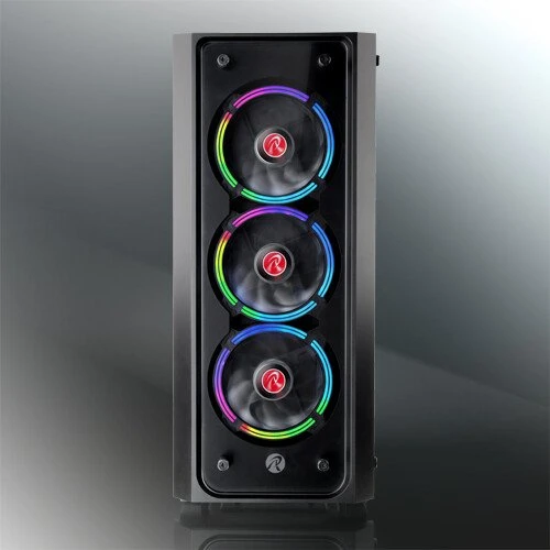 Raijintek Ponos TG, Glasfenster