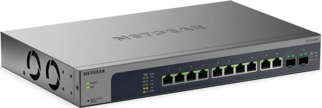 Netgear XS500EM Rackmount 10G Smart Switch, 10x RJ-45, 2x SFP+