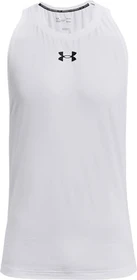 Under Armour Baseline Funktionsshirt ärmellos weiß/schwarz (Herren)