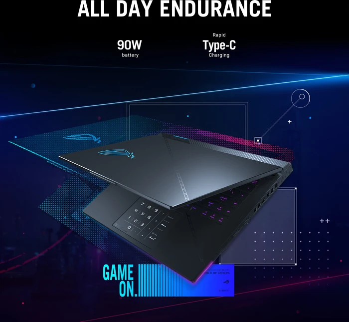 ASUS ROG Strix Scar 16 (2023) G634JZ-NM045W, Off Black, Core i9-13980HX, 64GB RAM, 4TB SSD, GeForce RTX 4080, DE