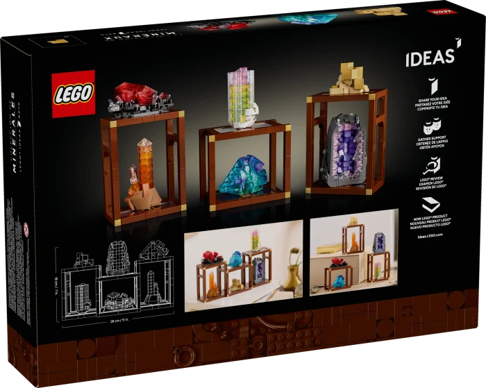 LEGO Ideas - Mineraliensammlung