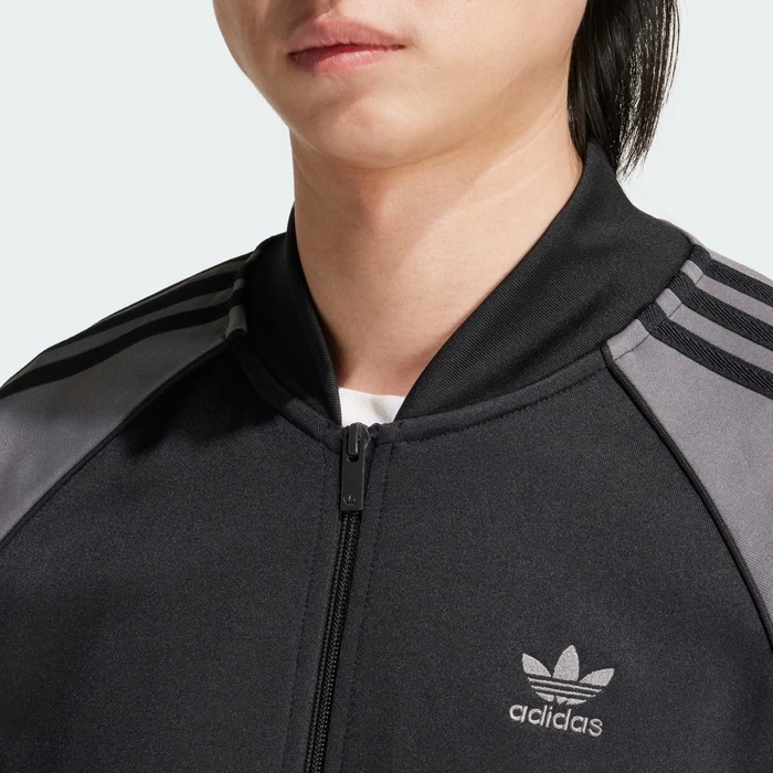 adidas Adicolor Classics SST Originals Trainingsjacke black/grey four (Herren)