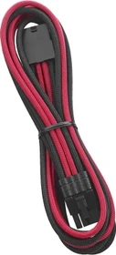 CableMod PRO ModFlex 8-Pin PCIe Extension, 8-Pin PCIe Verlängerungskabel, schwarz/rot, 45cm