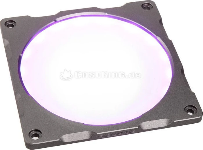 Phanteks Halos Lux RGB LED 120mm Rahmen, Aluminium grau
