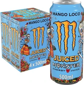 Monster Energy Juiced Mango Loco 4x 500ml