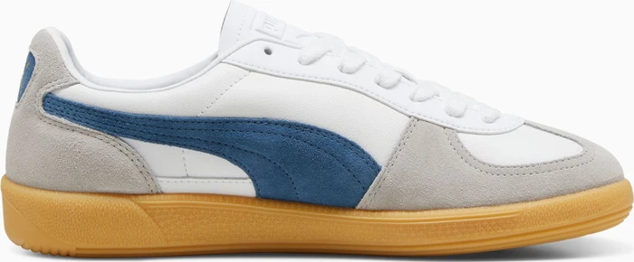 Puma Palermo Leather puma white/blue horizon/gum