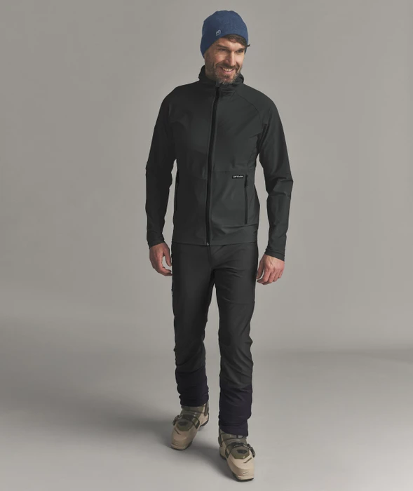 Ortovox Venet Softshell Hooded Funktionsjacke black raven (Herren)