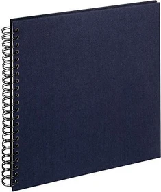 Walther Design Spiralalbum Cloth 30x30 dunkelblau