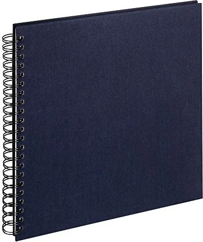 Walther Design Spiralalbum Cloth 30x30 dunkelblau