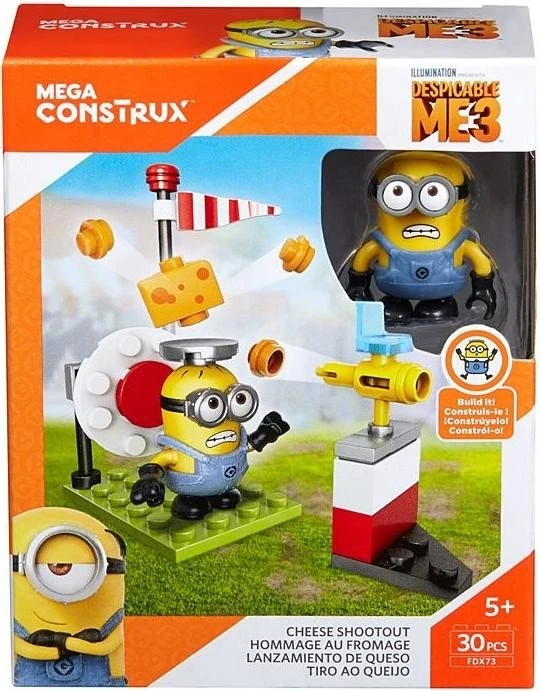 Mattel Mega Construx Ich einfach unverbesserlich 3 Käse Zielschießen