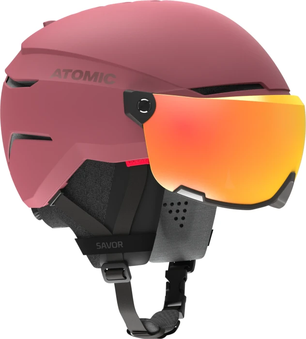 Atomic Savor Visor Stereo Helm maroon