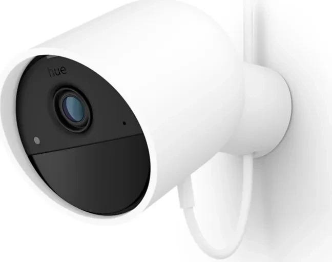 Philips Hue Secure Kamera, kabelgebunden, weiß