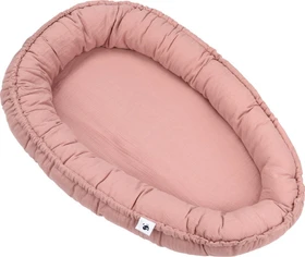 Julius Zöllner Nido Musselin Kuschelnest dusty rose
