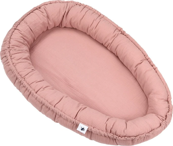 Julius Zöllner Nido Musselin Kuschelnest dusty rose