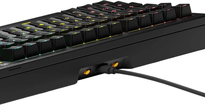 Glorious GMMK 3 75% Pre-built Gaming Keyboard, schwarz, LEDs RGB, Glorious Fox MX, USB, FR