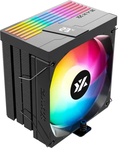 XYZ Thermax 6 Pulsar A-RGB Black, schwarz