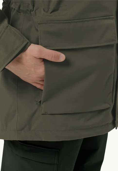 Jack Wolfskin Glacier Canyon Funktionsmantel island moss (Herren)