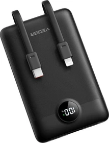 Veger Power Bank Mini 22.5W 10000mAh schwarz