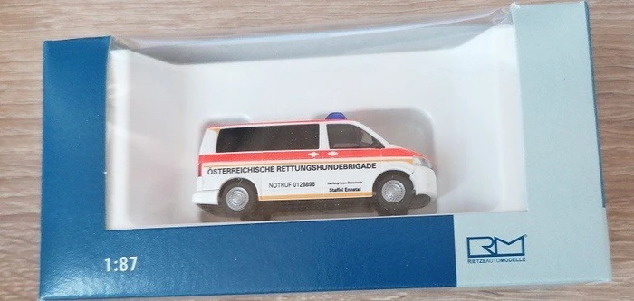 Rietze Volkswagen T5 '10 Österr. Rettungshundebrigade Oberösterreich