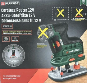 Parkside POFA 12 A2 Akku-Oberfräse solo inkl. Koffer