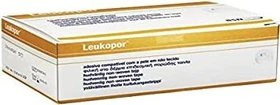 BSN medical Leukopor Fixierpflaster, 2.5cm x 9.2m, 12 Stück