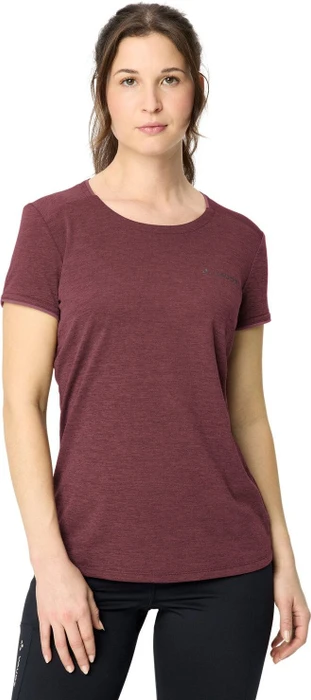 Vaude Essential Funktionsshirt kurzarm ruby dusk (Damen)