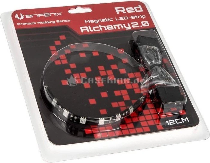 BitFenix Alchemy 2.0 Magnetic, rot beleuchtet